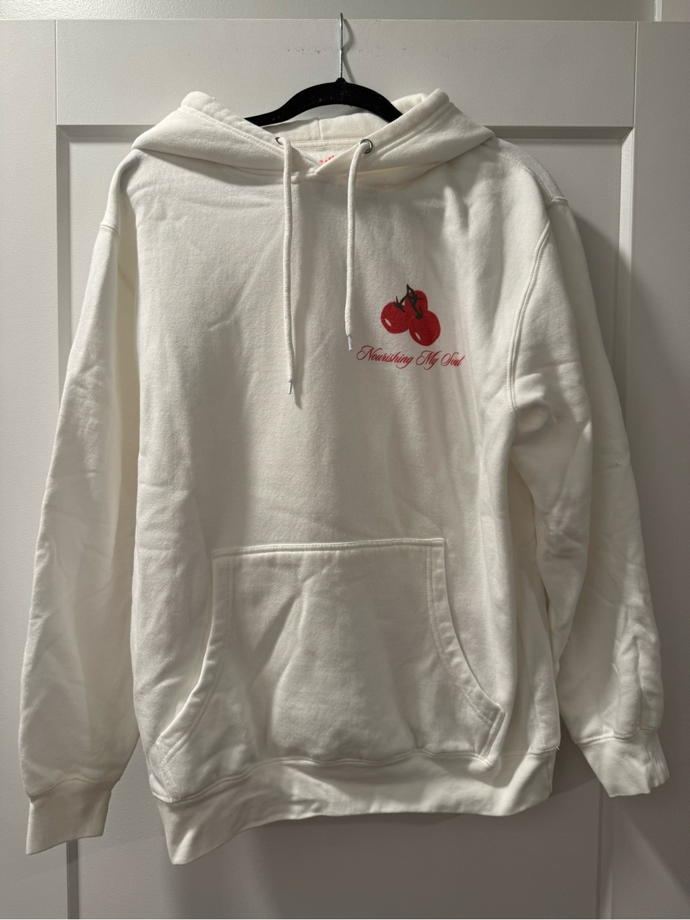 Mure + Grand White Graphic Hoodie